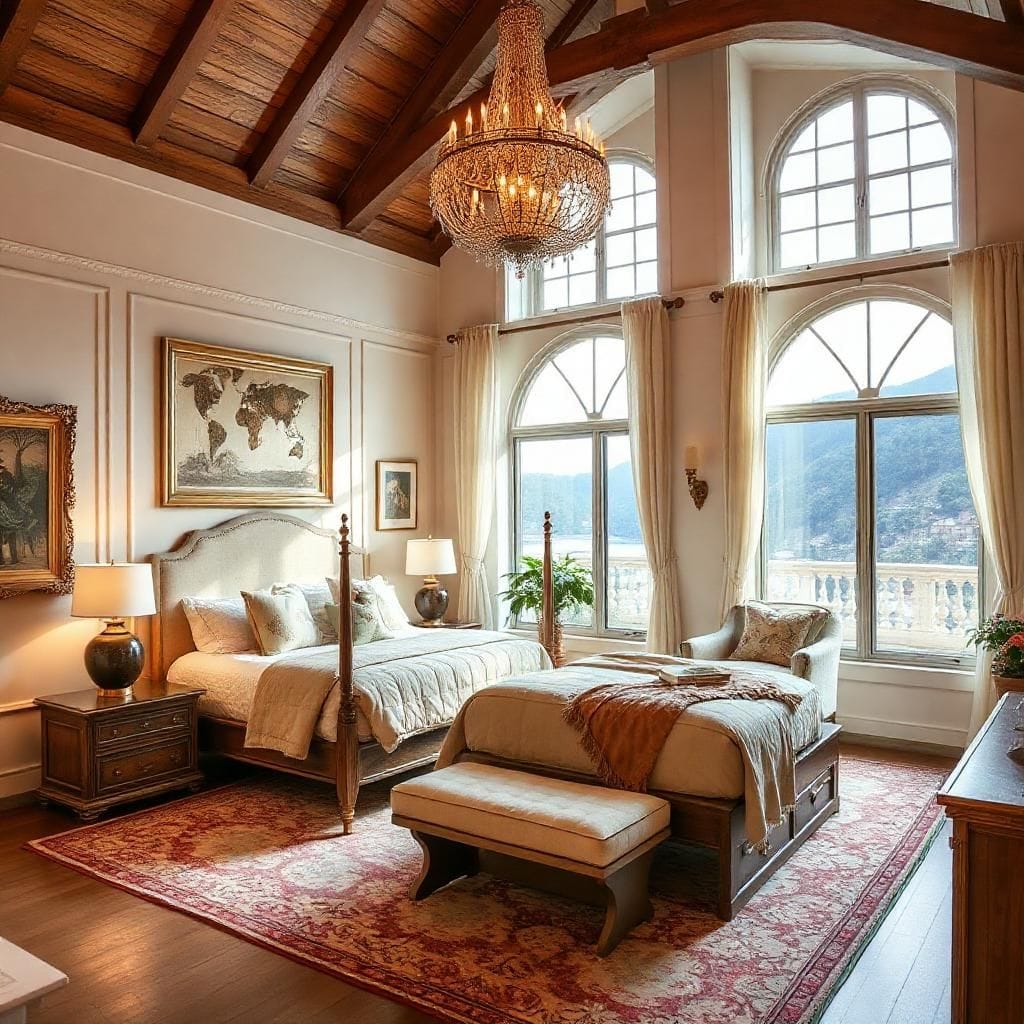 ديكورات غرف نوم بالرياض