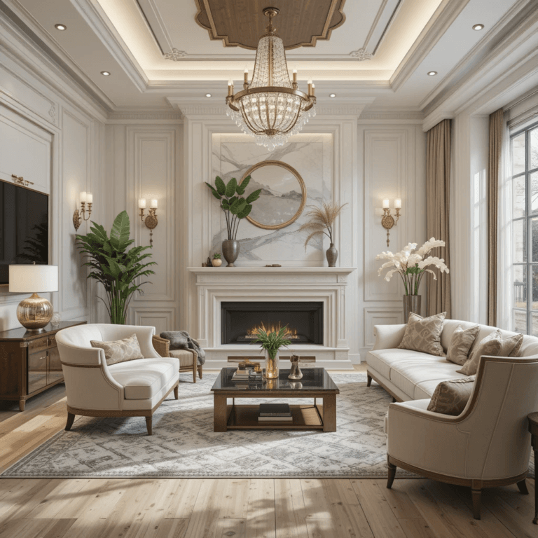 ديكورات حديثة للصالات بالرياض