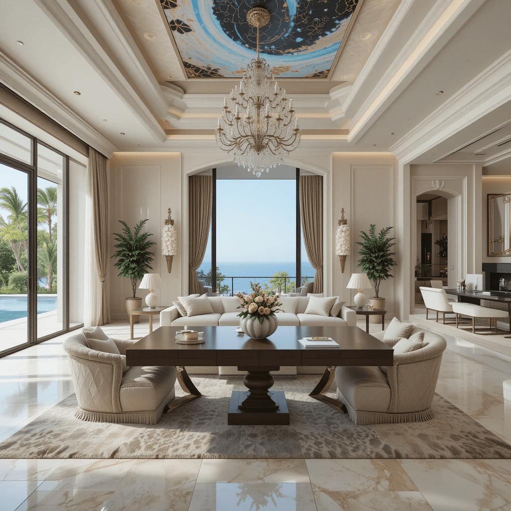 ديكورات فلل بالرياض