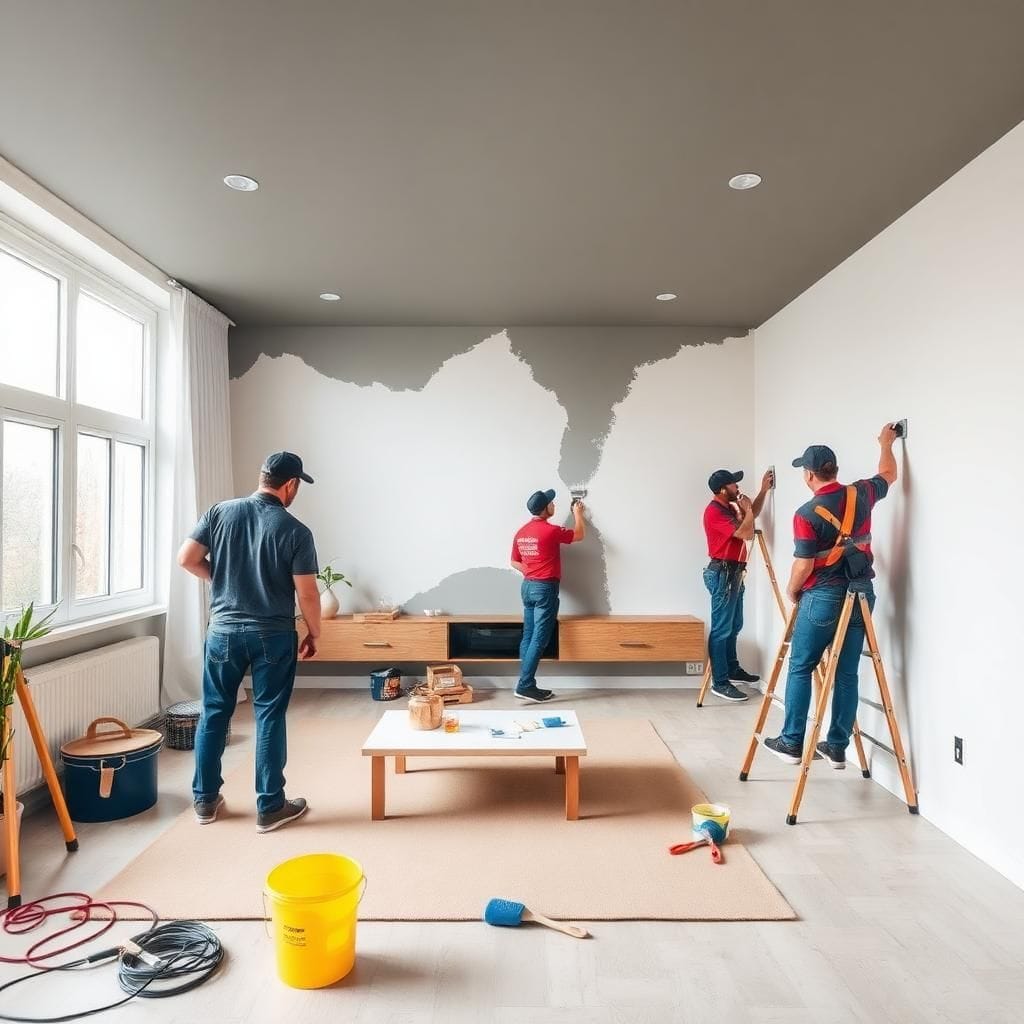 أفضل مقاول ترميم ودهان بالرياض