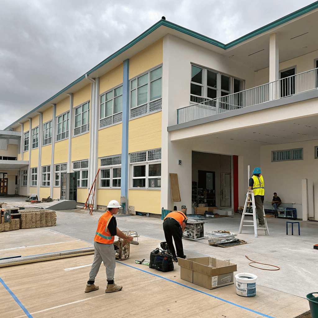 ترميم مدارس بالرياض